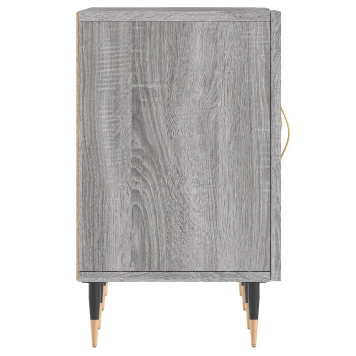 Meuble TV sonoma gris 150x30x50 cm bois d'ingénierie – Image 5