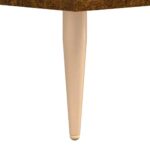 Meuble TV chêne fumé 150x30x50 cm bois d'ingénierie – Image 8