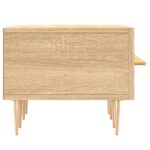Meuble TV chêne sonoma 150x36x30 cm bois d'ingénierie – Image 5