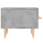 Meuble TV gris béton 150x36x30 cm bois d'ingénierie – Image 5