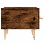 Meuble TV chêne fumé 150x36x30 cm bois d'ingénierie – Image 5