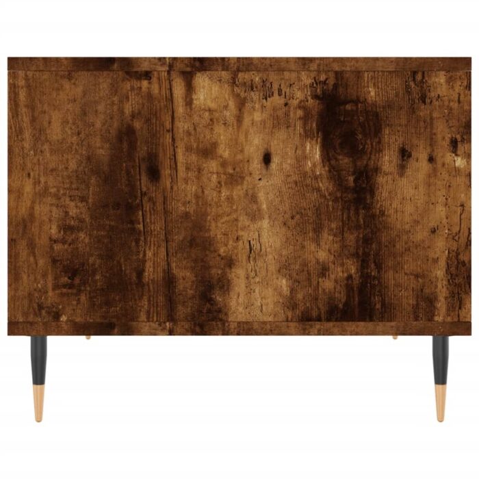 Table basse chêne fumé VIDAXL - Design 60 cm - Promo! – Image 3