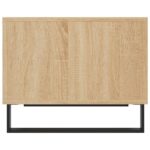 Table basse chêne sonoma 60x50x40 cm bois d'ingénierie – Image 3