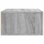 Table de chevet murale sonoma gris 35x35x20 cm – Image 5