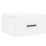 Tables de chevet murales 2 pcs blanc 35x35x20 cm – Image 3
