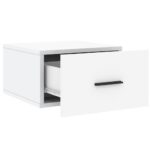Tables de chevet murales 2 pcs blanc 35x35x20 cm – Image 5