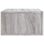 Table de chevet murale sonoma gris 35x35x20 cm – Image 5