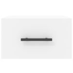 Table de chevet murale blanc 35x35x20 cm – Image 3