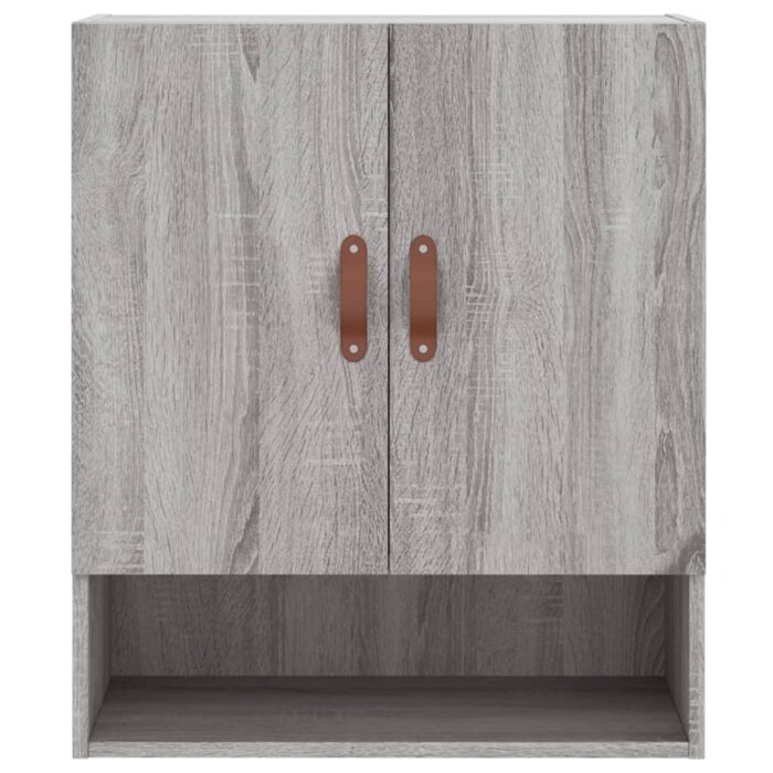 Armoire murale sonoma gris 60x31x70 cm bois d'ingénierie – Image 3