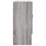 Armoire murale sonoma gris 60x31x70 cm bois d'ingénierie – Image 5