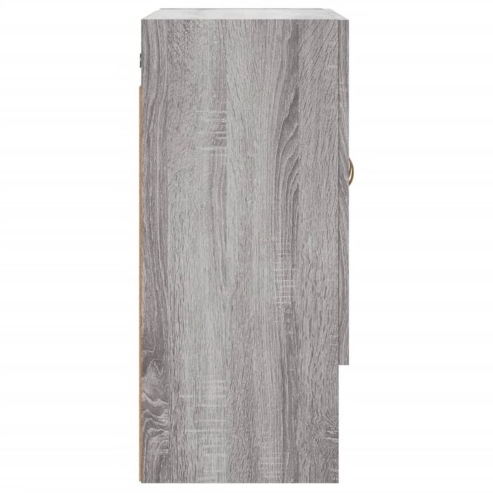 Armoire murale sonoma gris 60x31x70 cm bois d'ingénierie – Image 5