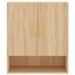 Armoire murale chêne sonoma 60x31x70 cm bois d'ingénierie – Image 3