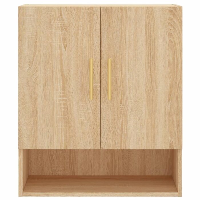 Armoire murale chêne sonoma 60x31x70 cm bois d'ingénierie – Image 3
