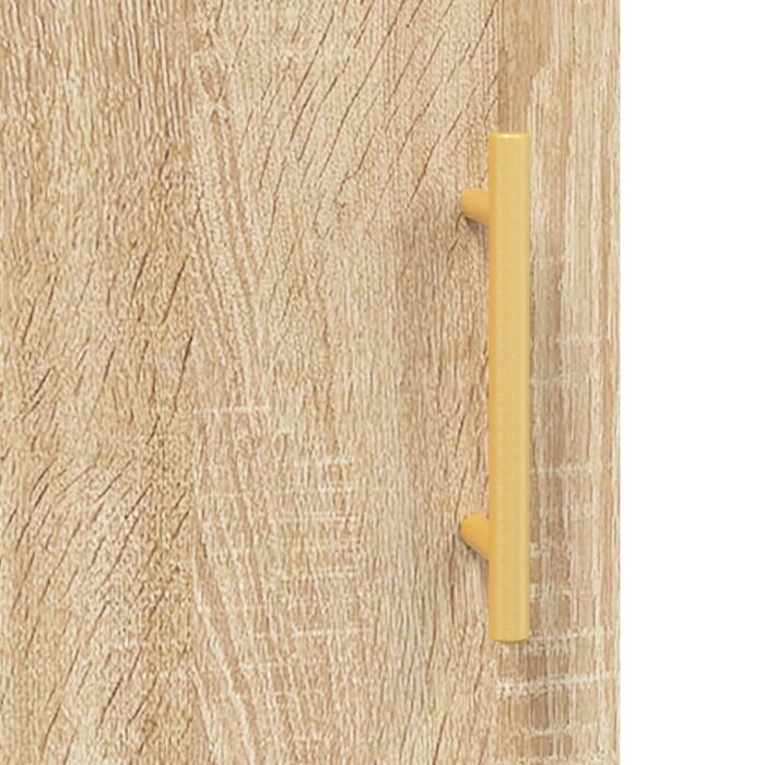 Armoire murale chêne sonoma 60x31x70 cm bois d'ingénierie – Image 8