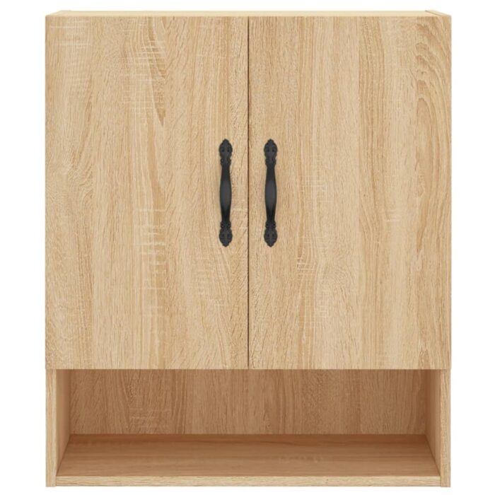Armoire murale chêne sonoma 60x31x70 cm bois d'ingénierie – Image 3