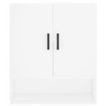 Armoire murale blanc 60x31x70 cm bois d'ingénierie – Image 3