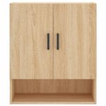 Armoire murale chêne sonoma 60x31x70 cm bois d'ingénierie – Image 3