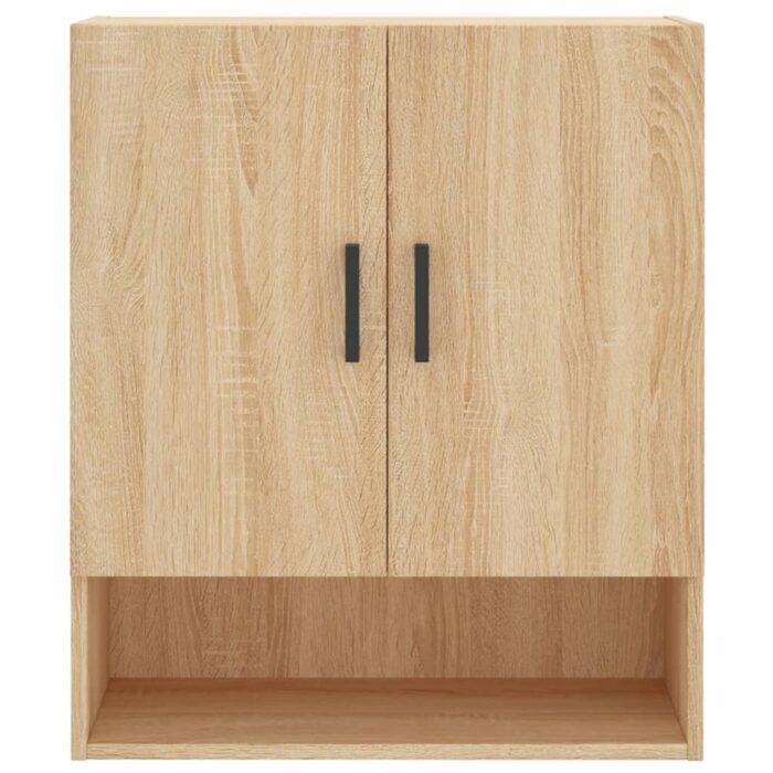 Armoire murale chêne sonoma 60x31x70 cm bois d'ingénierie – Image 3