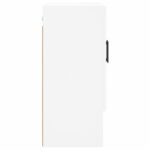 Armoire murale blanc 60x31x70 cm bois d'ingénierie – Image 5