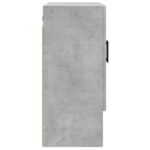 Armoire murale gris béton 60x31x70 cm bois d'ingénierie – Image 5