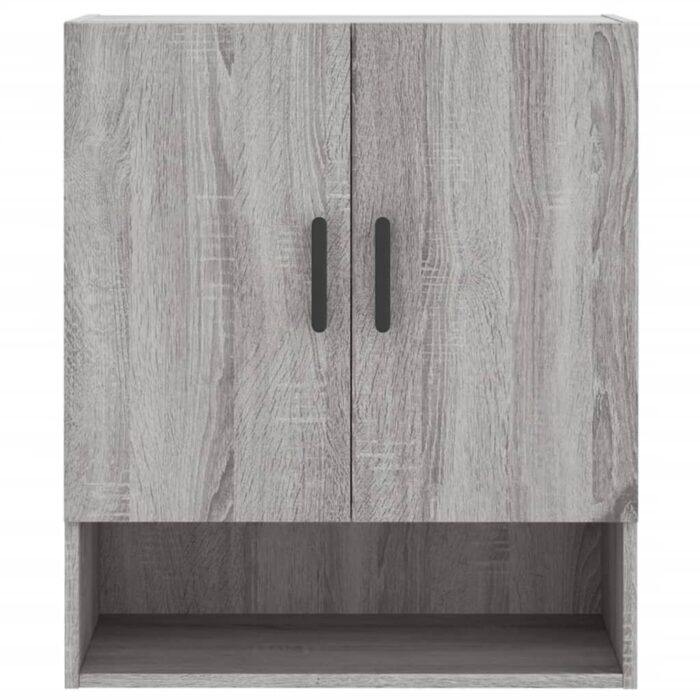 Armoire murale sonoma gris 60x31x70 cm bois d'ingénierie – Image 3
