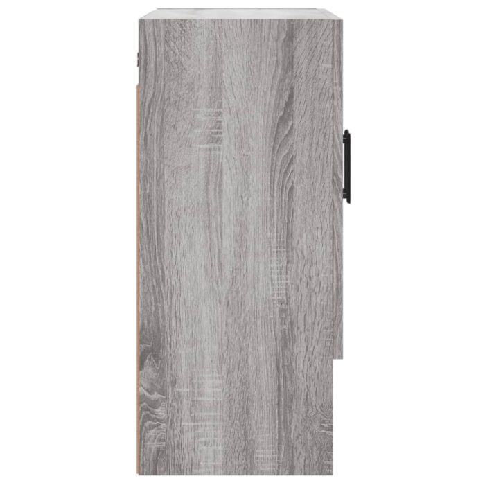 Armoire murale sonoma gris 60x31x70 cm bois d'ingénierie – Image 5