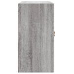 Armoire murale sonoma gris 60x31x60 cm bois d'ingénierie – Image 5