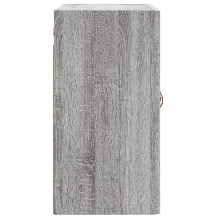 Armoire murale sonoma gris 60x31x60 cm bois d'ingénierie – Image 5