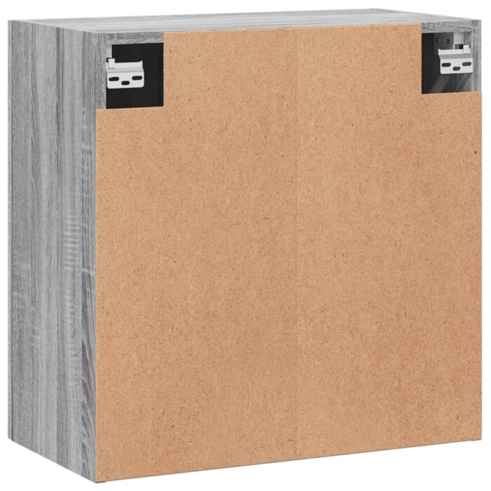 Armoire murale sonoma gris 60x31x60 cm bois d'ingénierie – Image 6