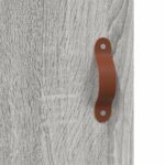 Armoire murale sonoma gris 60x31x60 cm bois d'ingénierie – Image 7