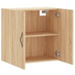 Armoire murale chêne sonoma 60x31x60 cm bois d'ingénierie – Image 4