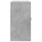 Armoire murale gris béton 60x31x60 cm bois d'ingénierie – Image 5
