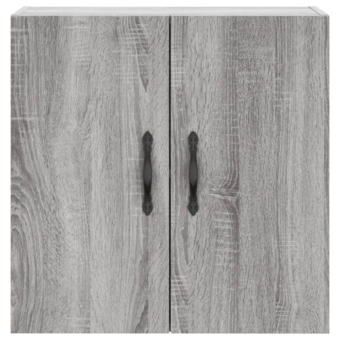 Armoire murale sonoma gris 60x31x60 cm bois d'ingénierie – Image 3