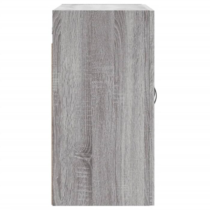 Armoire murale sonoma gris 60x31x60 cm bois d'ingénierie – Image 5