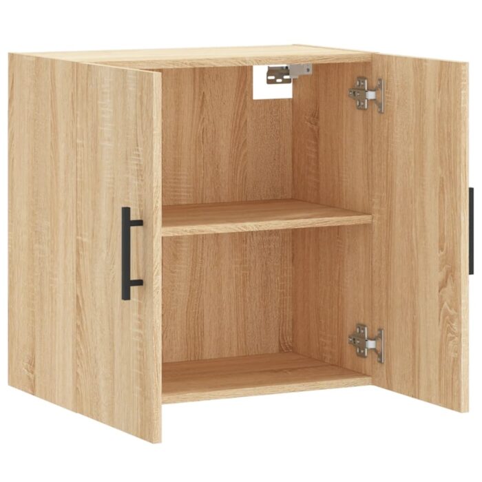 Armoire murale chêne sonoma 60x31x60 cm bois d'ingénierie – Image 4