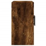 Armoire murale chêne fumé 60x31x60 cm bois d'ingénierie – Image 5