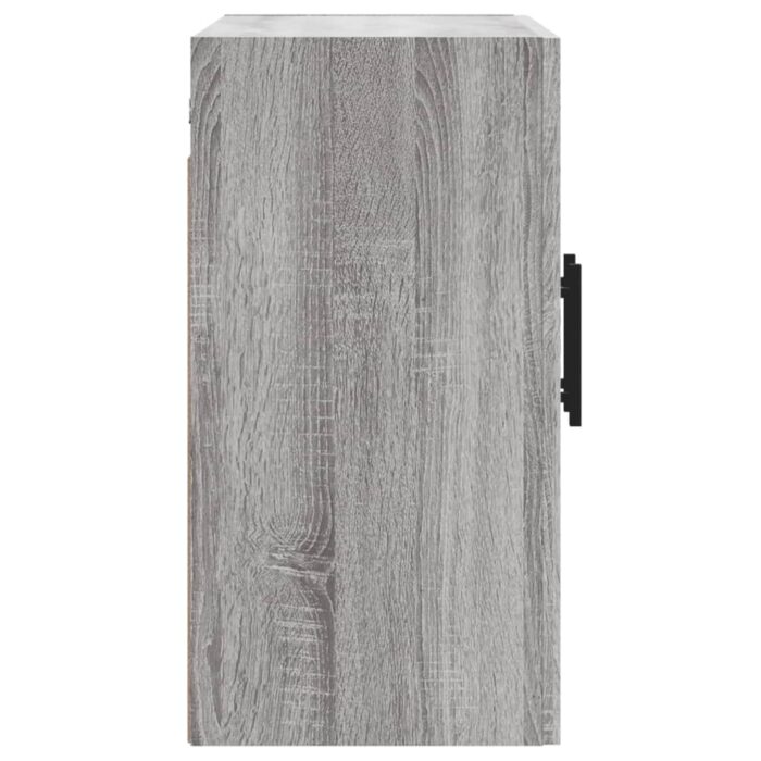 Armoire murale sonoma gris 60x31x60 cm bois d'ingénierie – Image 5