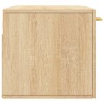Armoire murale chêne sonoma 80x36,5x35 cm bois d'ingénierie – Image 5