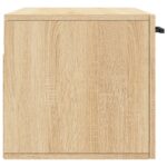 Armoire murale chêne sonoma 80x36,5x35 cm bois d'ingénierie – Image 5