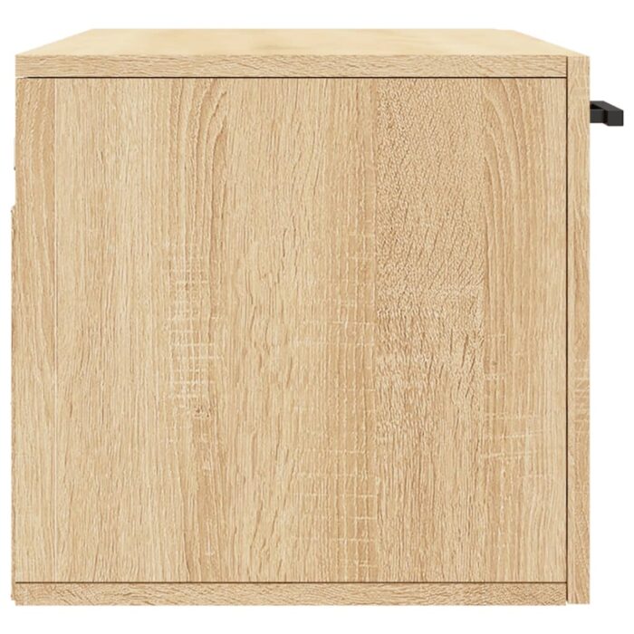 Armoire murale chêne sonoma 80x36,5x35 cm bois d'ingénierie – Image 5