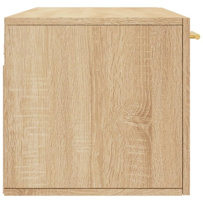 Armoire murale chêne sonoma 100x36,5x35 cm bois d'ingénierie – Image 5