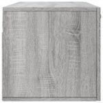 Armoire murale sonoma gris 100x36,5x35 cm bois d'ingénierie – Image 5
