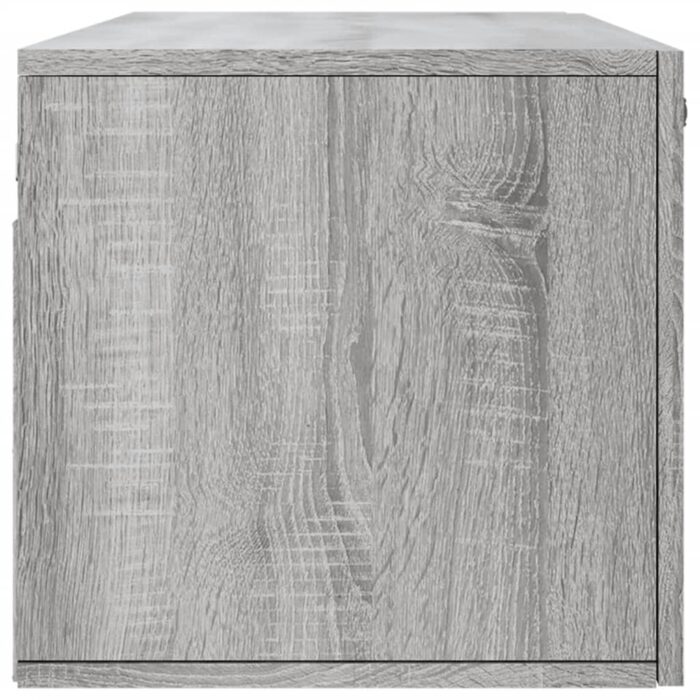 Armoire murale sonoma gris 100x36,5x35 cm bois d'ingénierie – Image 5