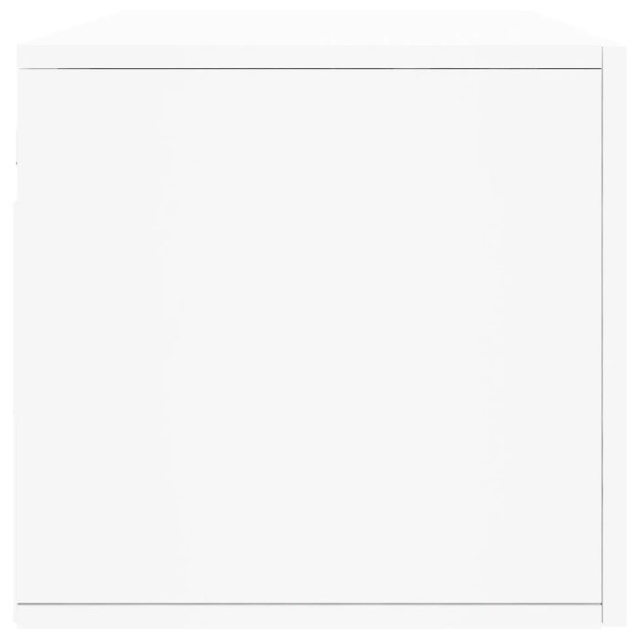 Armoire murale blanc 100x36,5x35 cm bois d'ingénierie – Image 5