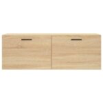 Armoire murale chêne sonoma 100x36,5x35 cm bois d'ingénierie – Image 3