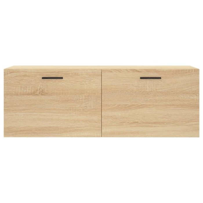 Armoire murale chêne sonoma 100x36,5x35 cm bois d'ingénierie – Image 3