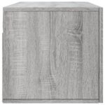 Armoire murale sonoma gris 100x36,5x35 cm bois d'ingénierie – Image 5