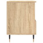 Table de chevet chêne sonoma 40x35x50 cm bois d’ingénierie – Image 5