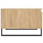 Table basse chêne sonoma 55x55x36,5 cm bois d'ingénierie – Image 5