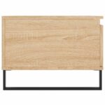 Table basse Chêne sonoma 90x50x36,5 cm Bois d'ingénierie – Image 5